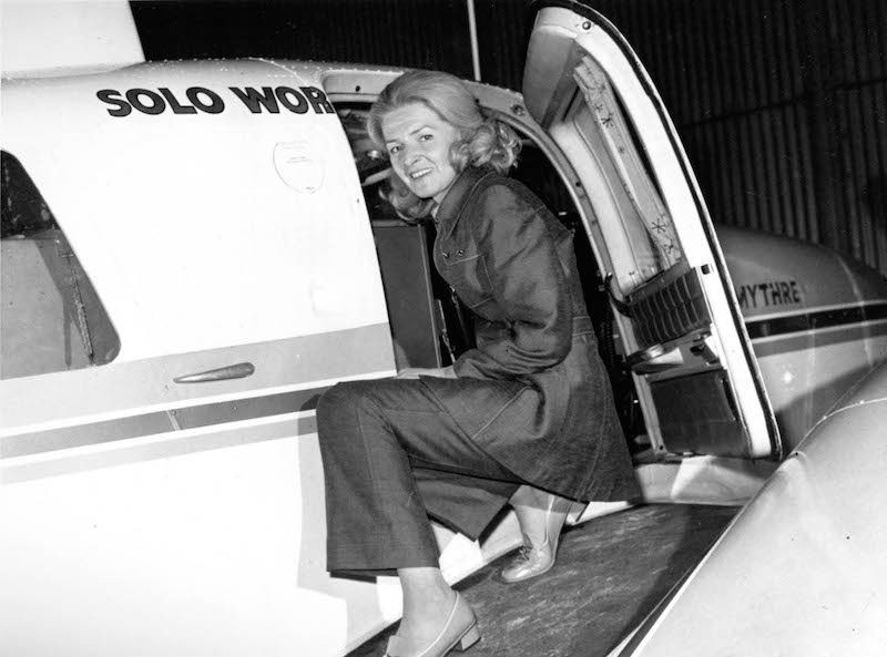 Illustration for article titled Despite a Constant Plague of Gremlins, This Lady Earned 104 Aviation Records